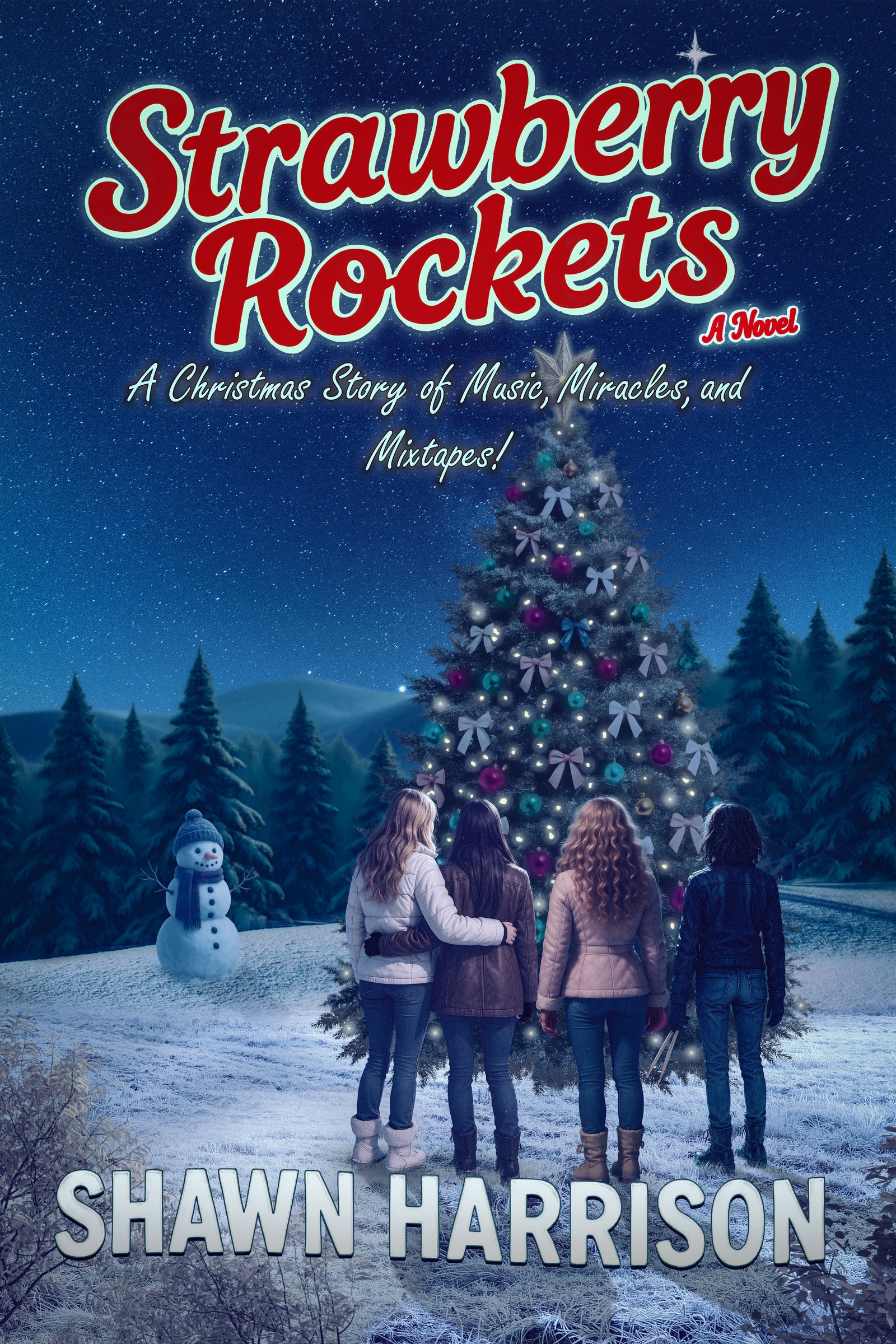 Strawberry Rockets Christmas Cover